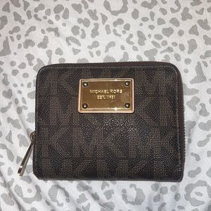 Michael Kors brown wallet